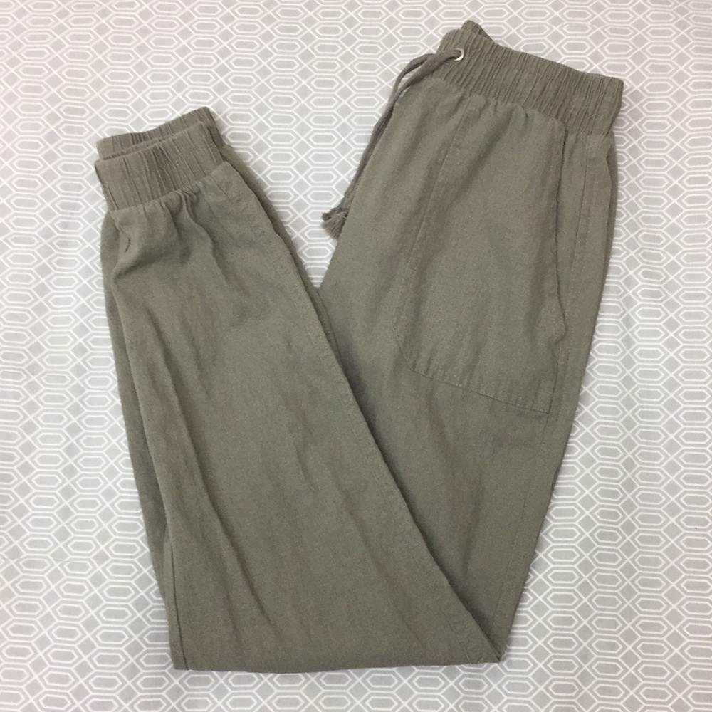 SS linen joggers size medium